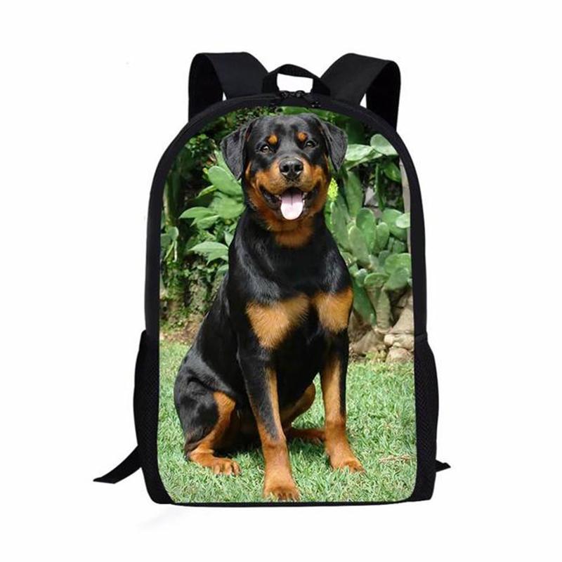 Trendy Popular Novelty Dog 3D Print 3pcs/Set Pupil School Bags Laptop Daypack Backpack Inclined Shoulder Bag Pencil Case