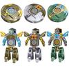 Transformable Fidget Spinners Funny Sensory Fidget Toys Deformable DIY Round To Robot Fingertip Toys for Kids Party Gifts