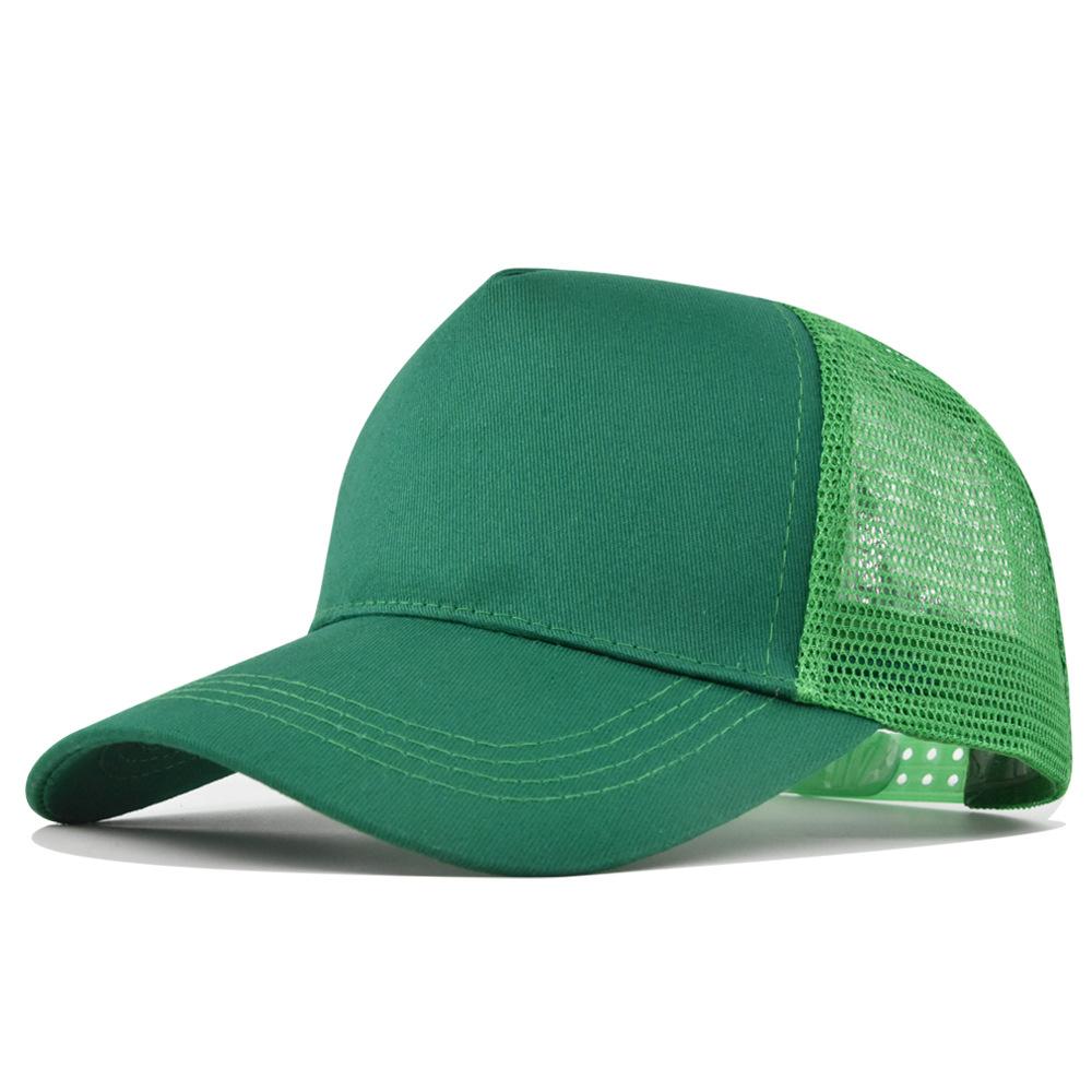 Permeable Baseball Cap For For Men And Women Summer High Quality Fashion Adjustable Cotton Outdoor Use Sportss Sun Visor Hat Patchwork Mesh Air
