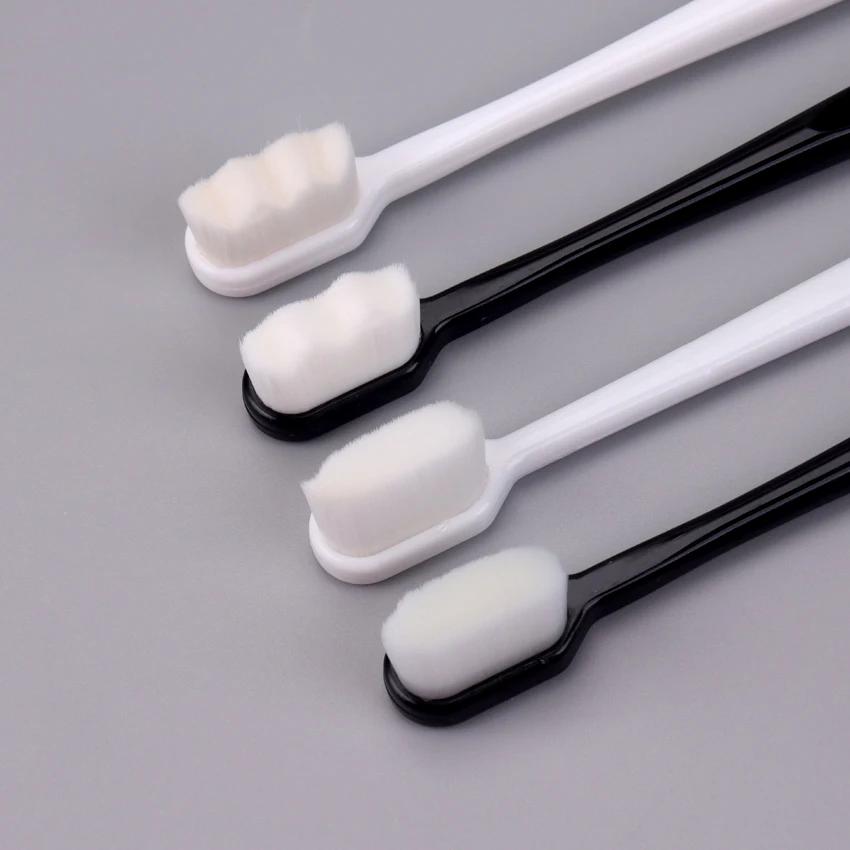 5PCS Soft Bristled Nano Toothbrush Deep Cleaning Ultra-Fine Toothbrush Portable Travel Dental Oral Care Brush Manual Toothbrush