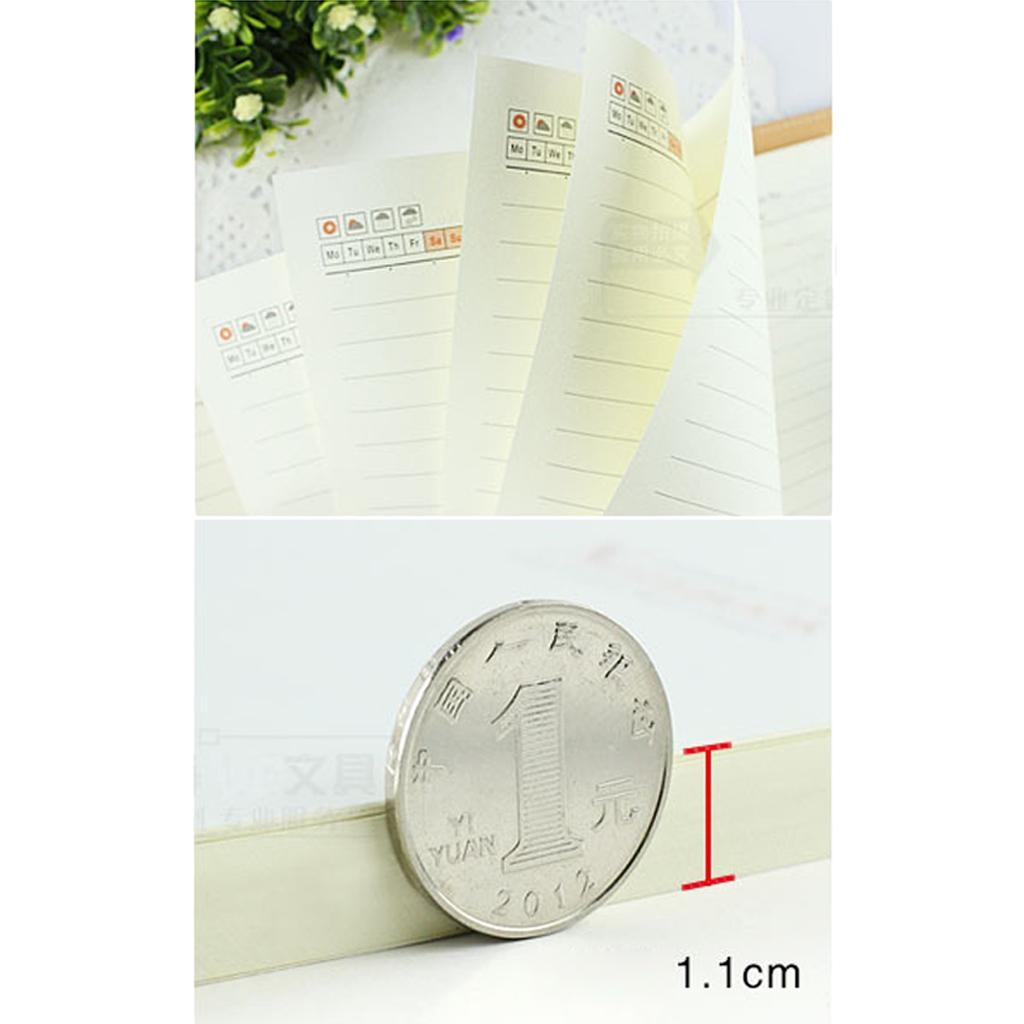 Wide Ruled Loose Leaf Filler Paper,8.19×5.59inch,6 Ring A5 Size