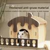 Transparent Hamster Cage Large Luxury Hamster Cages Hamsters Hideout House Accessories with Bathroom Hamsters Wheel Houses