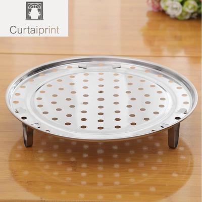 1 PC Multifunzione Scaffale per cottura a vapore Pentole Cremagliera per cottura a vapore in acciaio inossidabile Pentola durevole Supporto per vassoio per cottura a vapore Accessori da cucina