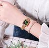 Mesh Belt Retro Square Women'S Watch With Diamonds, Women'S Quartz Watch 30M Waterproof