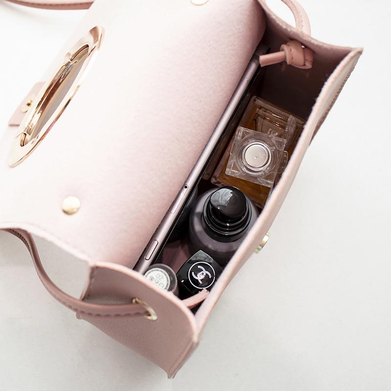 Women's circle decoration, bag cover portable change bag, spring and summer new crossbody shoulder mobile phone bag.