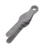 Mini Keychain Tweezer TC4 Ti Alloy Portable Pocket EDC Small Tweezer Outdoor Gadget with Key Ring for Camping
