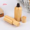 Bambu Glas Roll-on Flaska 1 st 10/20/30/50/100 ml Eterisk Olja Parfym Återfyllningsbar med Rullkula Lock