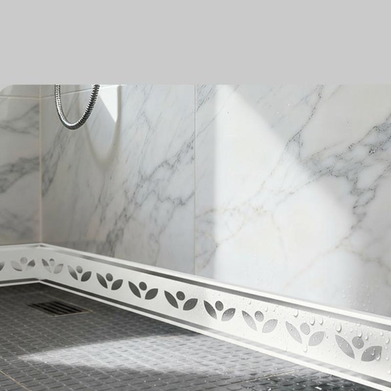 Thick Self-Adhesive PVC Baseboard - Waterproof Wall Skirting Decor, Imitation Tile Kickboard Strip, Easy Peel & Stick