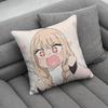 Marin Kitagawa Pillow Case For Home Bedroom Car Office Decoration Living Room Sofa Cushion Cover Suitable