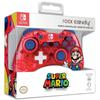 Manette de jeu - nintendo switch - mario rock candy - filaire - pdp - rouge