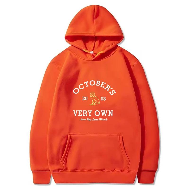 Felpa di Ottobre Uomo Propria Felpa con Cappuccio Stampata a Manica Lunga Pullover Autunno Top Casual