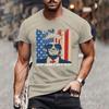 Trump  Shirt Summer Casual Outdoor Men's T-shirt Everyday Street Fashion Men's Short-sleeved Top Trump 3D Printed Men's Tees