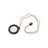 Handheld Magnifying Glass Necklace Leather Strap Magnifier Pendant Mini Magnifying Glass  Reading