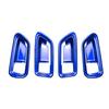 Car Inner Door Handle Bowl Decor Trim 4* For Toyota Corolla -23 Bright Blue