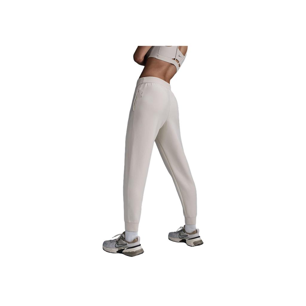 Nike Casual Fashion Simple Knitted Sports Pants Women bottoms Beige HQ8185-104