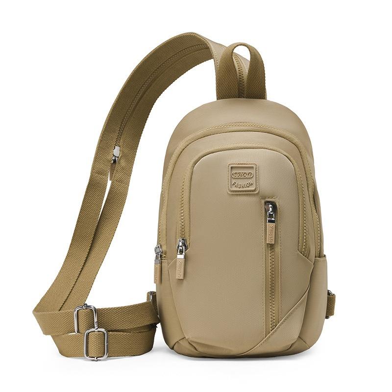 Simple Student Breast Bag Male and Female College Student Sports Messenger Bag Casual Small Backpack Trendy Cool Shoulder Bag