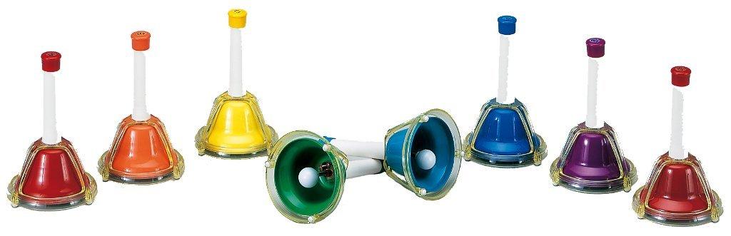 

Музыкальный цветной сенсорный 8-тональный колокольчик Zen-On, тип, набор, CBR-8T