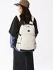 Schoolbag Korean ins Backpack Men's Simple Large Capacity Casual Computer Backpack High School Junior High School Student School Bag