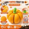 Holiday Desk Toy 3D Printed Pumpkin Fidget Clicker, Stress Relief Clicky Toy, Finger Clicker Mini Halloween Thanksgiving Harvest Gift