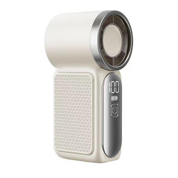 X688 High-Speed Mini Handheld USB Fan: Long Battery Life, Portable, Turbine-Powered for Outdoor Use
