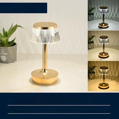 1Pc Creative and Simple Atmosphere Decorative Mushroom Desk Lamp Household Living Room Bedroom Bedside Lamp Touch Charging Gift Night Light