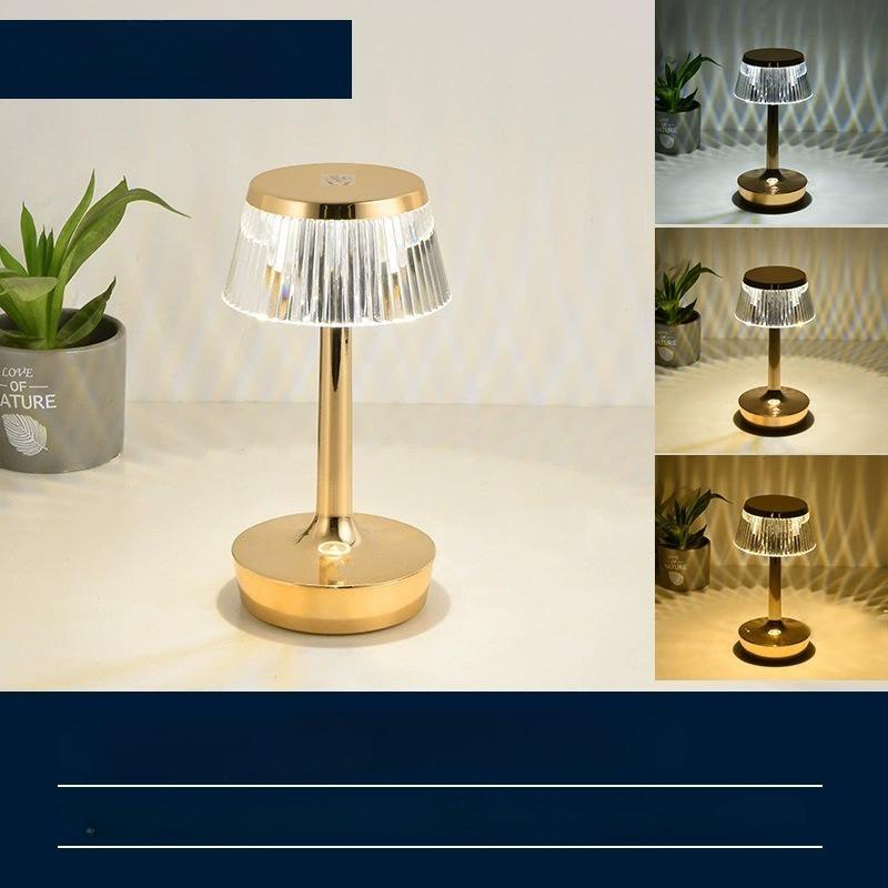 1Pc Creative and Simple Atmosphere Decorative Mushroom Desk Lamp Household Living Room Bedroom Bedside Lamp Touch Charging Gift Night Light