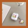 Cartoon AirPods1/1st generation Apple earphone case Pro1st generation Bluetooth earphone case Transparent earphone case Soft