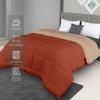 Plush Reversible Microfiber Comforter Single Bed | 220 GSM Wadding |110 GSM Peached Extra Soft Microfiber Fabric,