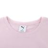 Puma Ess Printed Round Neck Pullover Short Sleeve Fashion Casual Pink Simple Sports T-Shirt Unisex Tops 697103-70