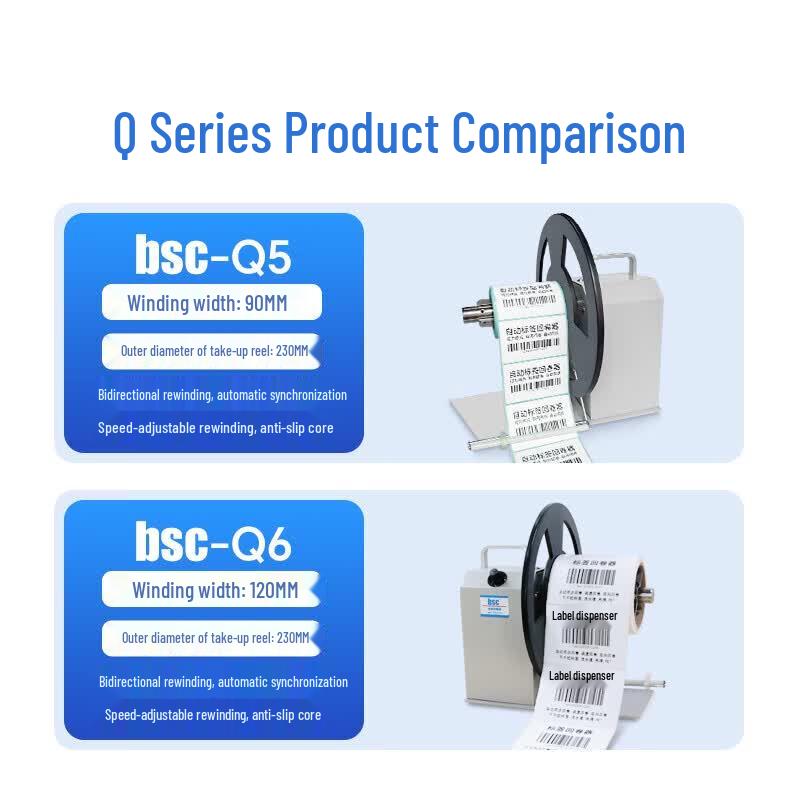 BSC Coreless Automatic Label Rewinder CN plug (adapter included)