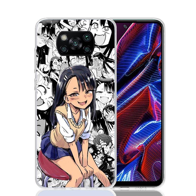 Nagatoro San Anime Aesthetic Case Phone Cover for Xiaomi Redmi Note 10 9 9S 8 8T 7 5 Pro Mi 12T 11T 10T 9T 12 11 Lite A3 A2 Tren