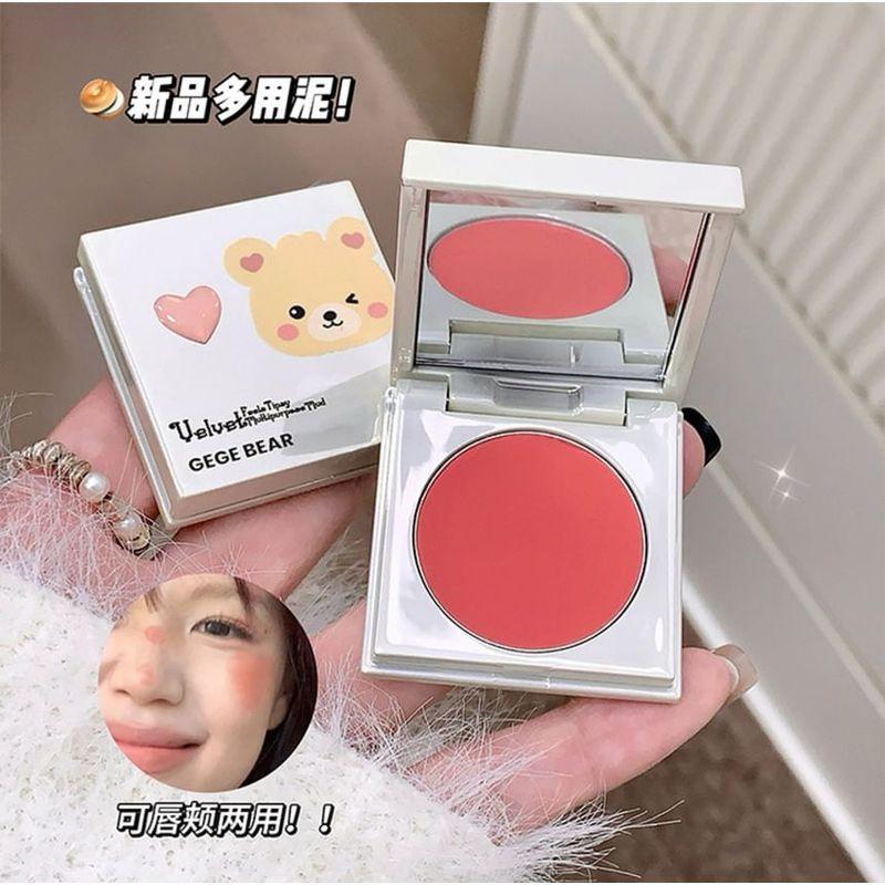 Gege Bear - Velvet Tipsy Lip & Cheek Mud - 4-6