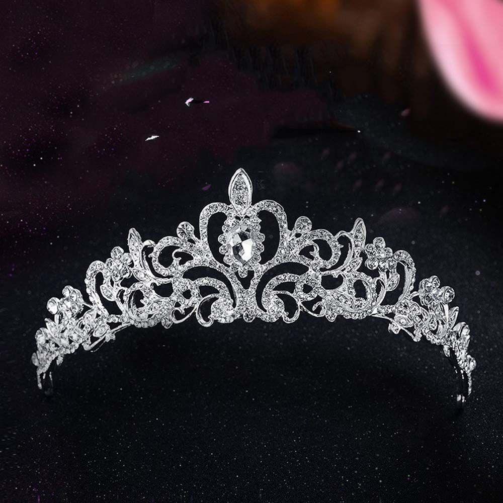 Crown Princess Crown Girl Women Tiara Wedding Jewelry Bridal Crown Korean Style Bridal Headwear