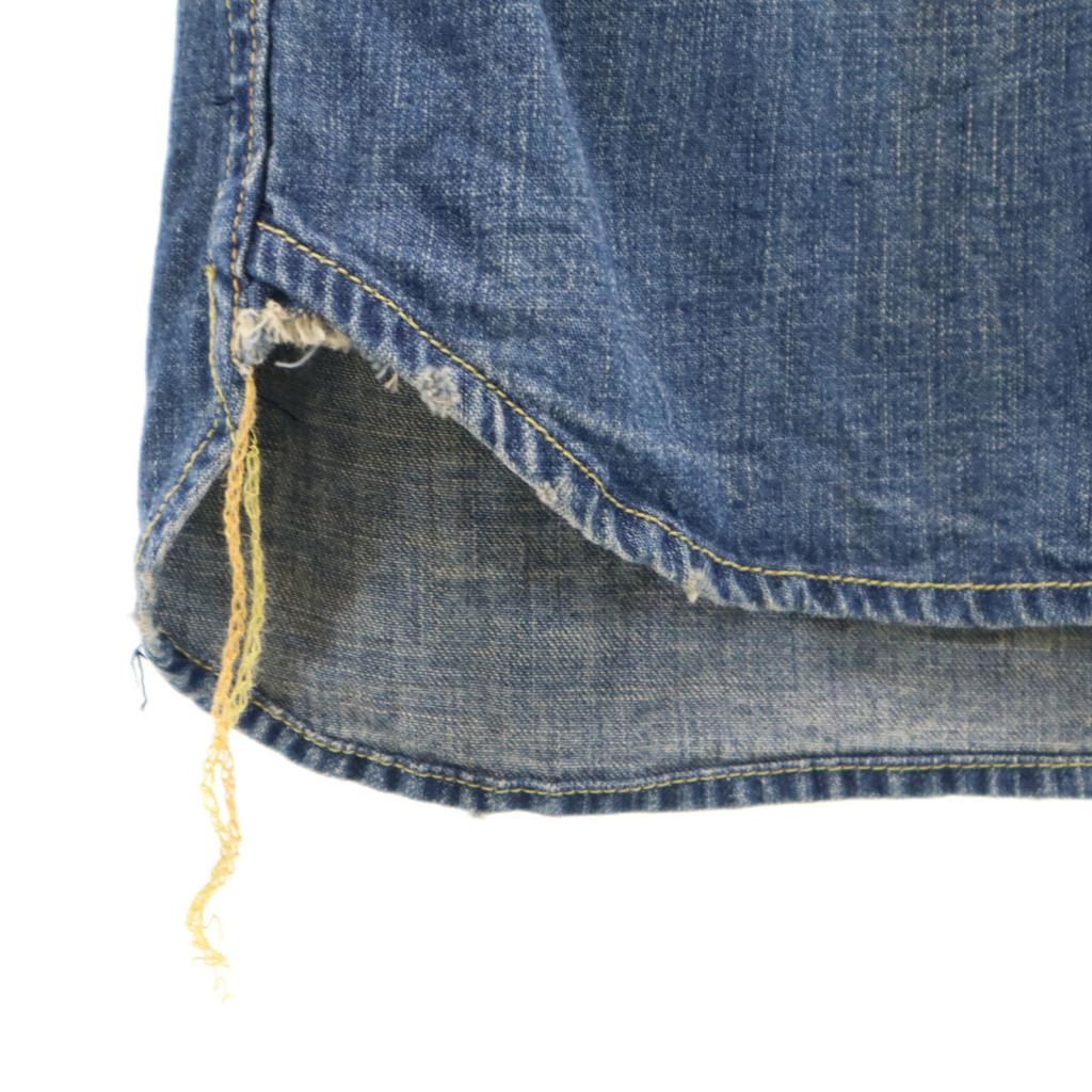 REMI RELIEF fabriqué au Japon Chemise Western en jean à manches longues S Femme Occasion