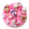 1pc Silicone Cute Animal Shaped Molds Perfect for Craft Clay Mold
