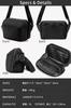 Shoulder Bag Pockets for Easy iPad Compatible Zipper Urban Sling [zepirion] Men's [10 Storage] 11-inch Water-Repellent Water-Resistant