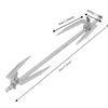 Adjustable Fork Clamps Rotisserie Spit Rod 304 Stainless Steel Replacement Shaft  Air Fryer Cooking