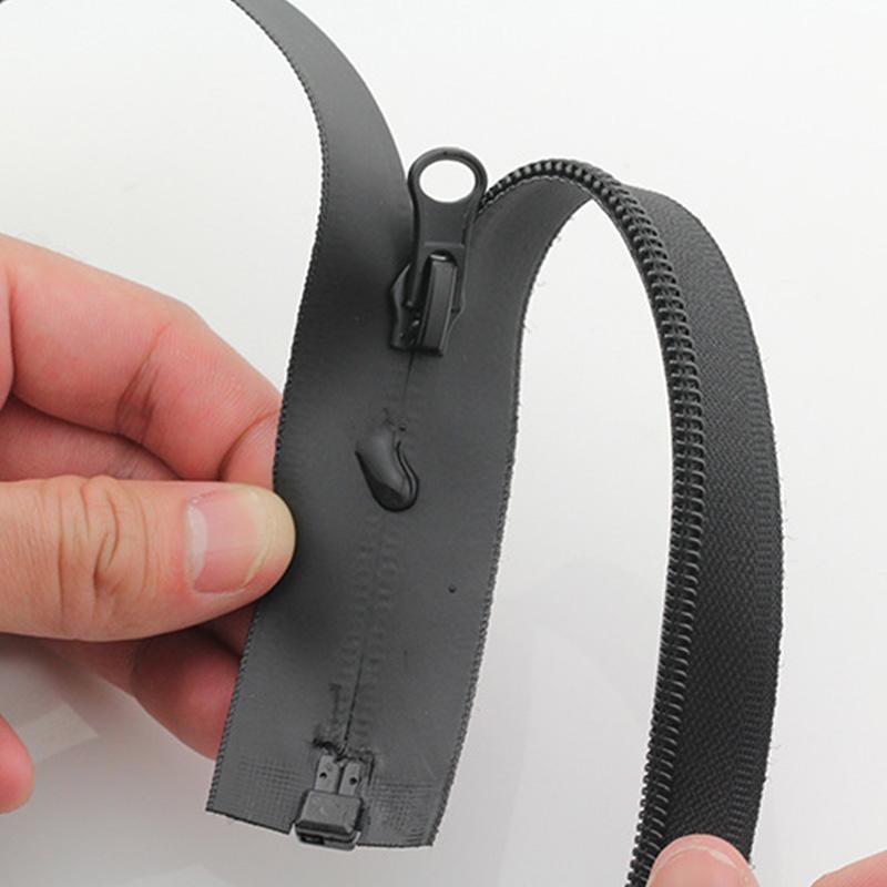 1PC Accesorii pentru îmbrăcăminte cu fermoar invizibil cu capăt deschis pentru jachetă de exterior 5# Kit de reparare a fermoarului impermeabil
