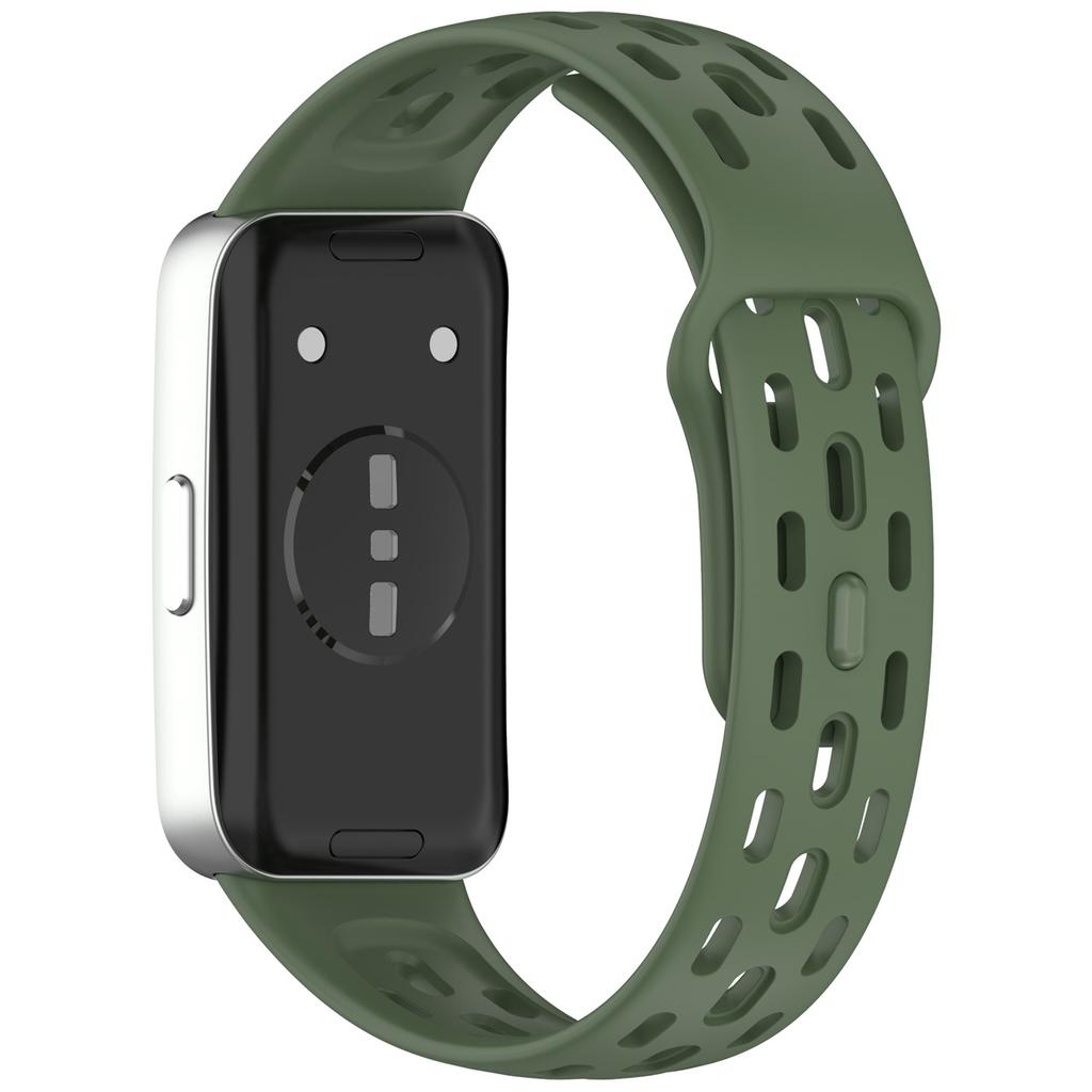 Sport Silicone Strap for Huawei Band 10 9 8 Soft Replacement Breathable Brecelet Correa for Huawei Band 9 8 10 NFC Strap Accessories