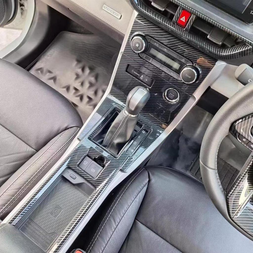 21-24 Toyota Veloz Interior & Exterior Trim Kit: Rearview Mirror, Door Bowl, Armrest, Gear Shift, Air Outlet