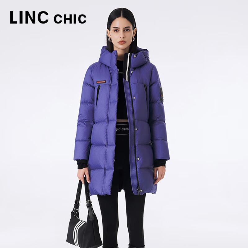 

Jinyujie Women s Mid-Length Thickened Hooded Puffer Down Jacket Y23606272 S