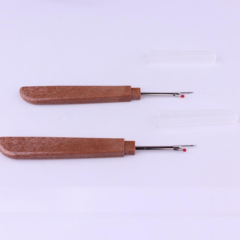 3ks Plastová rukojeť DIY šicí nástroje Řezák nití na řemesla Odtrhávač švů Jehla na stehy Umění Domácí šicí doplňky.