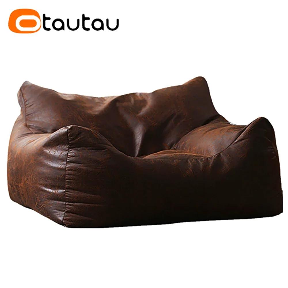OTAUTAU Adults Faux Retro Suede Leather