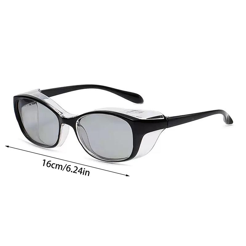 1 Set Retro Riding Goggles Anti-Splash Cycling Protective Glasses Windproof Sand Protection Sunglasses With Storage Box