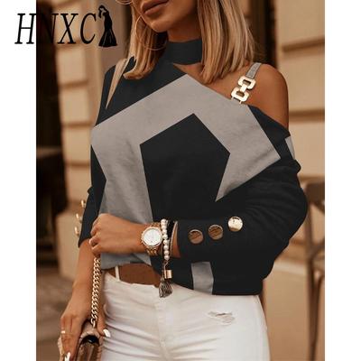 Damenmode Casual Herbst Winter Langarm Blusen & Hemden