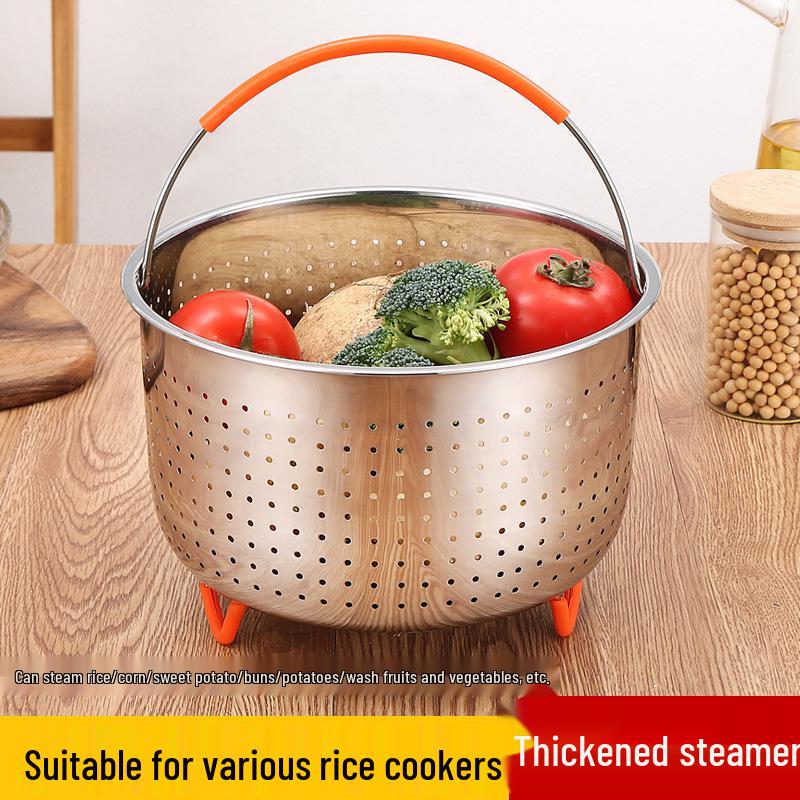 Multi-functional Steamer Basket & Rack for Rice Cooker and Pressure Cooker Grid оранжевый