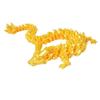 3D Printed Luminous Dragon Toy: Chinese Dragon with Egg, Fully Articulated, Creative Crystal Design for Kids