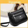 Kangaroo Pattern Womens Single Shoulder Crossbody Bag Black Decoration Bags