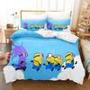 Duvet Cover Peanuts Series Set Comforter Bedding 3d Children'S Bedding Set 3-Piece 1 Quilt Cover King Size