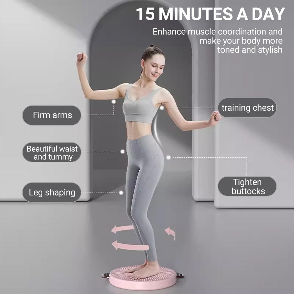 Waist Twisting Disc Fitness Balance Equipment Weight Loss Training 360 Degree Rotation Exerciser